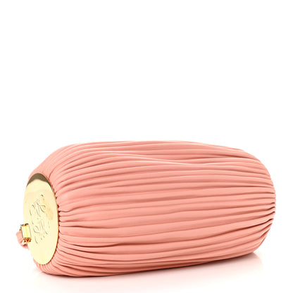 Loewe Lambskin Pleated Bracelet Pouch Shoulder Bag Blossom 4 of 8