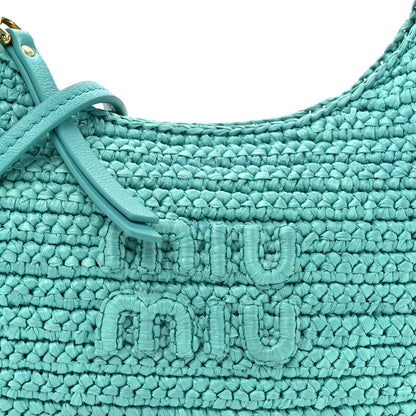 Miu Miu Crochet Mini Wander Hobo Giada 7 of 9