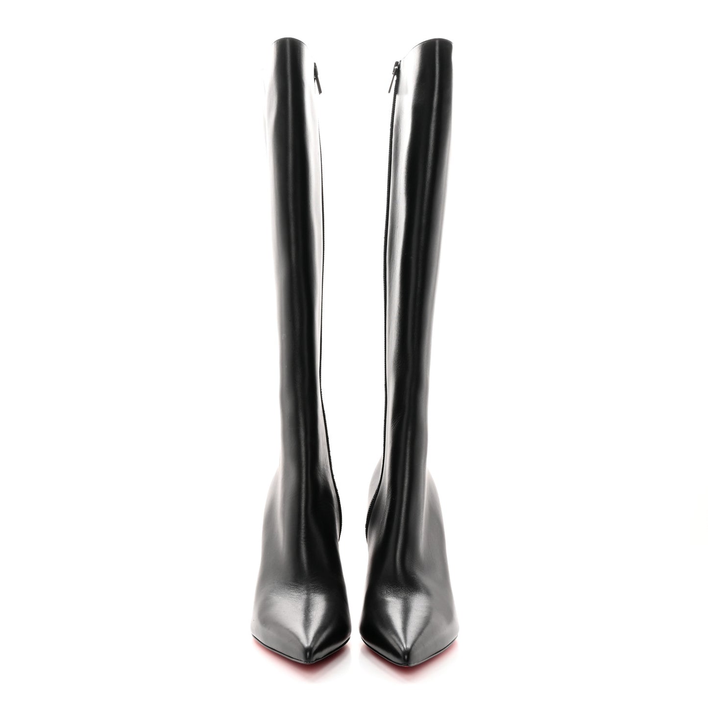 Calfskin Kate Botta 85 Knee-High Boots 39.5 Black