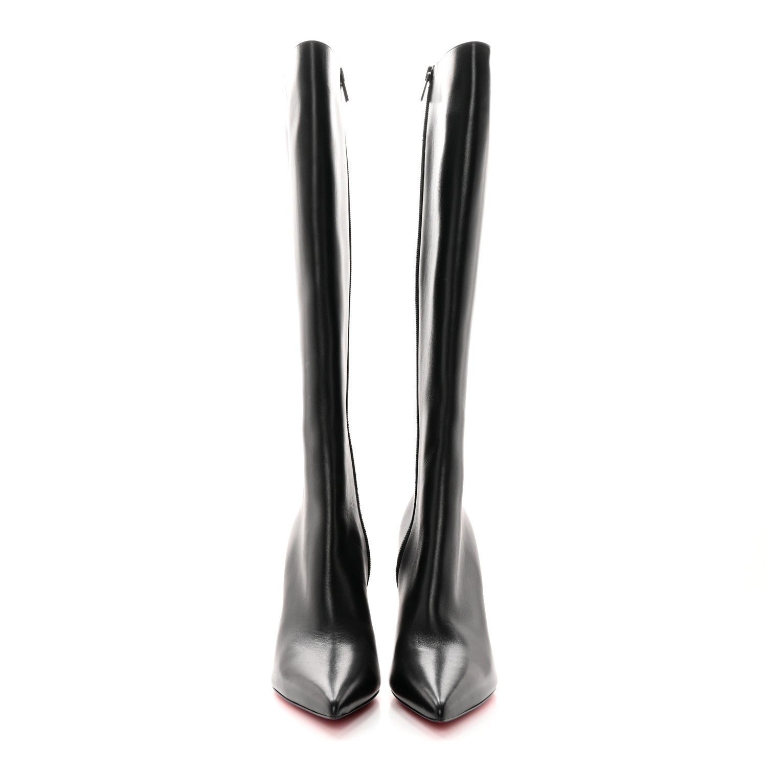 Christian Louboutin Calfskin Kate Botta 85 Knee-High Boots 39.5 Black 2 of 15