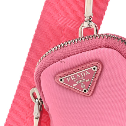 Prada Nylon Re-Edition 2005 Shoulder Bag Begonia 13 of 13