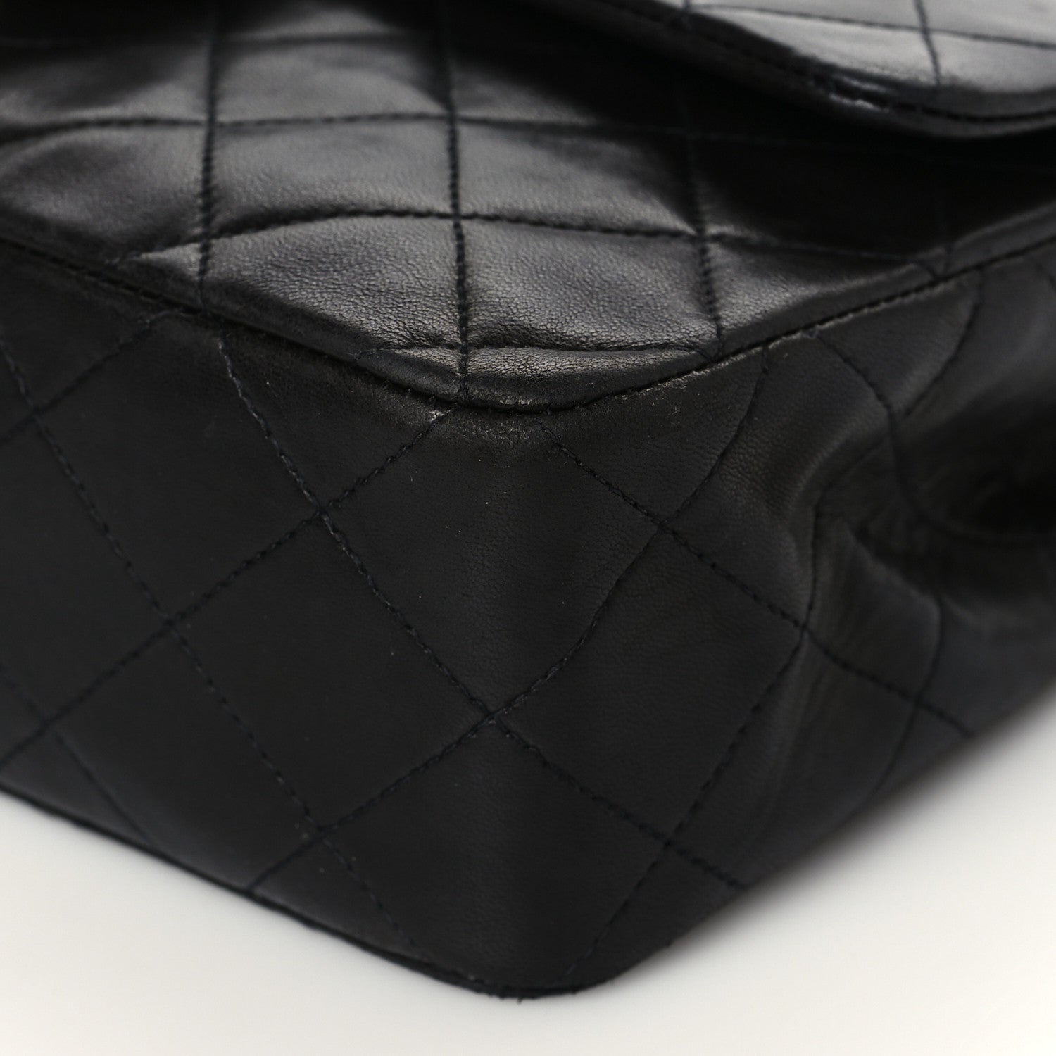 Chanel Lambskin Quilted Small Double Flap Black 10 of 10