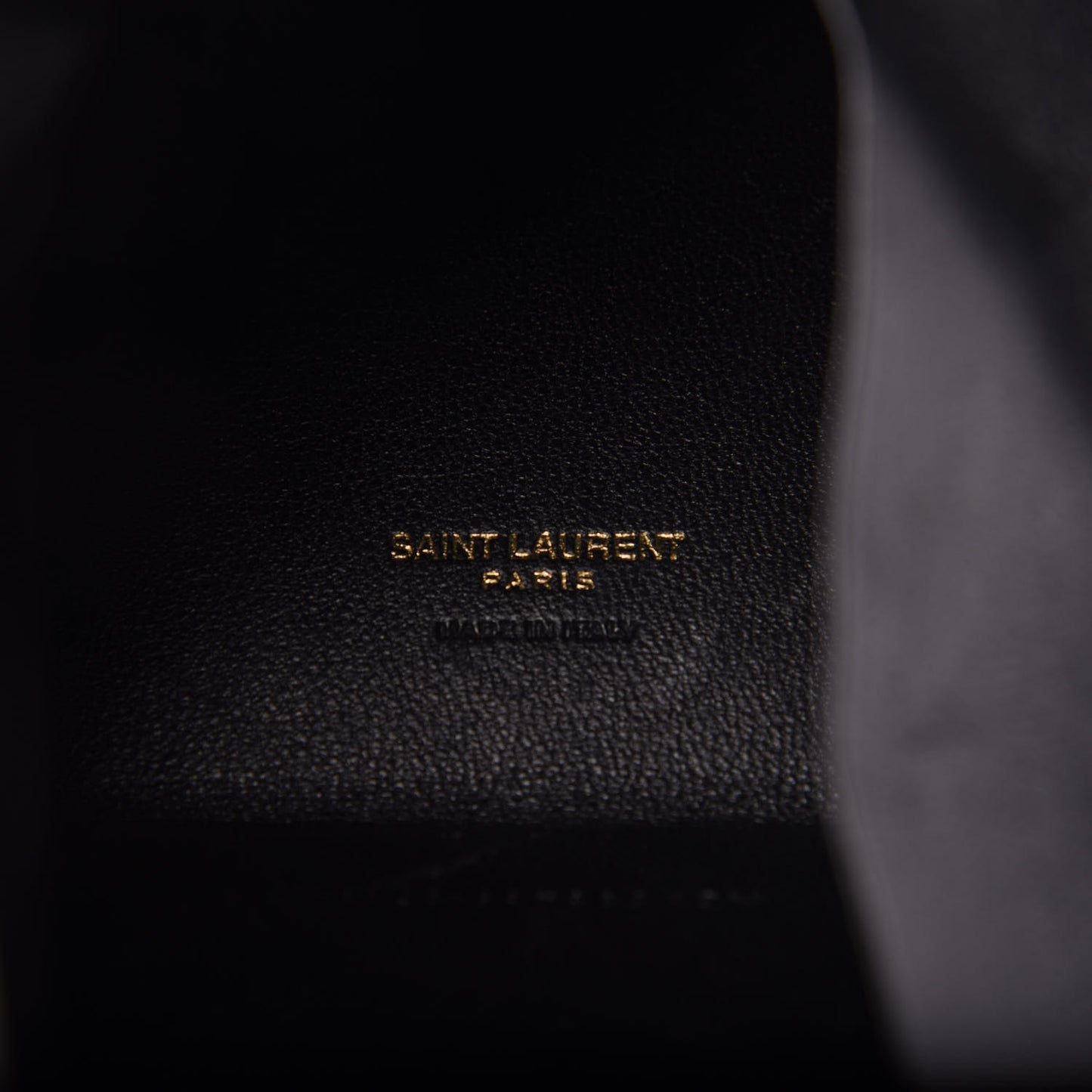 Lambskin Pyramid Clutch Black