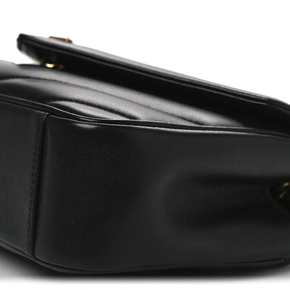 Saint Laurent Lambskin Chevron Quilted Small Loulou Bag Black 11 of 11