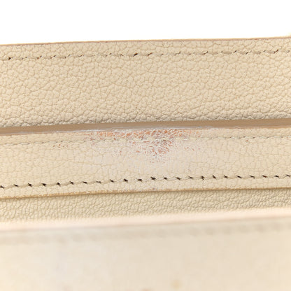 Celine Drummed Calfskin Nano Luggage Ivory 10 of 20