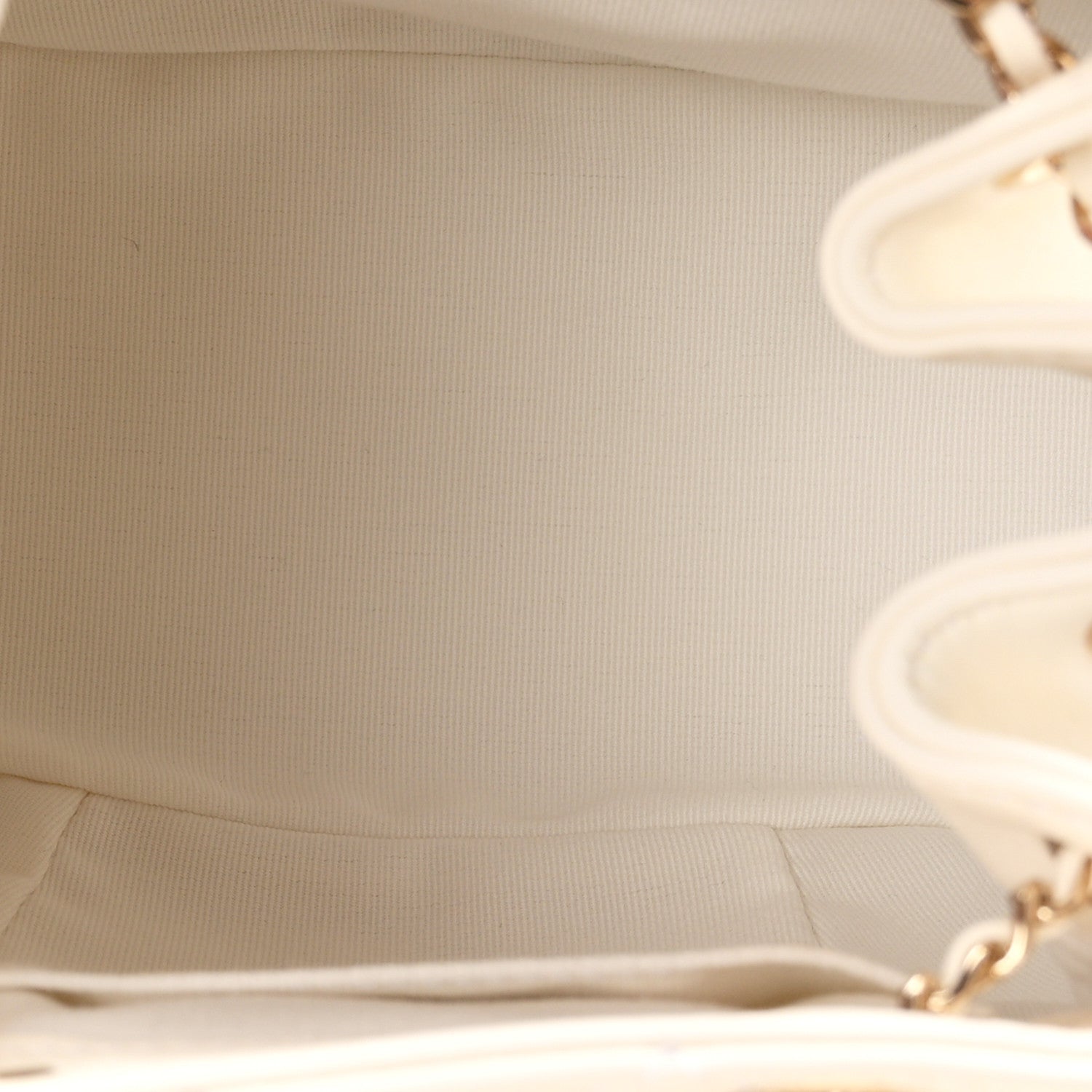 Chanel Lambskin Quilted Small Duma Drawstring Backpack White 5 of 10