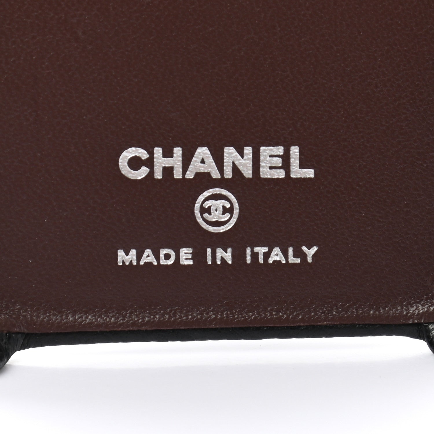 Chanel Caviar Quilted iPhone 11 Tech Case Black Burgundy 6 of 8