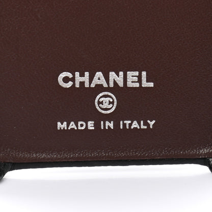 Chanel Caviar Quilted iPhone 11 Tech Case Black Burgundy 6 of 8