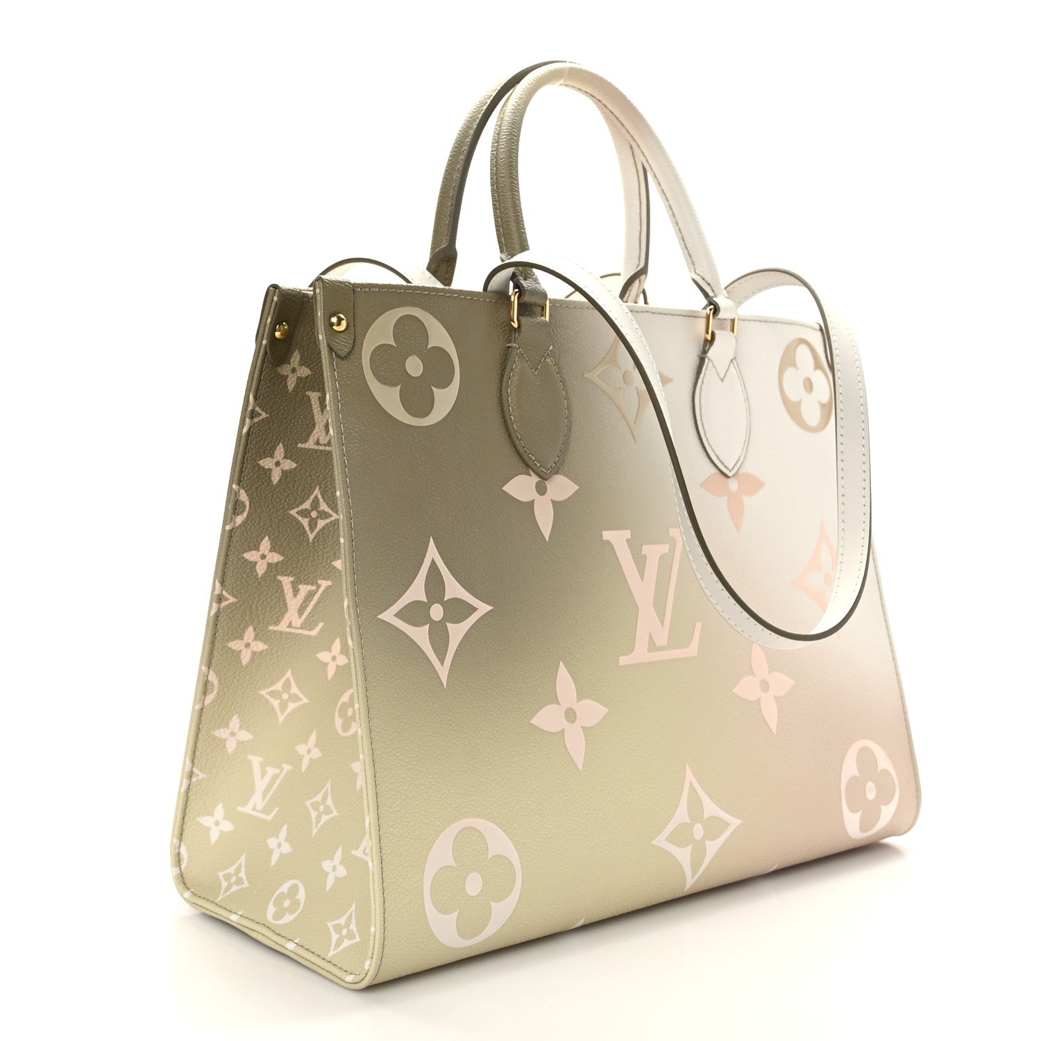 Louis Vuitton Monogram Giant Spring In The City OnTheGo MM Sunset Kaki 3 of 8