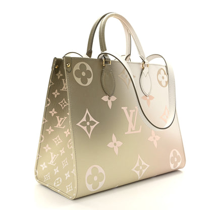 Louis Vuitton Monogram Giant Spring In The City OnTheGo MM Sunset Kaki 3 of 8