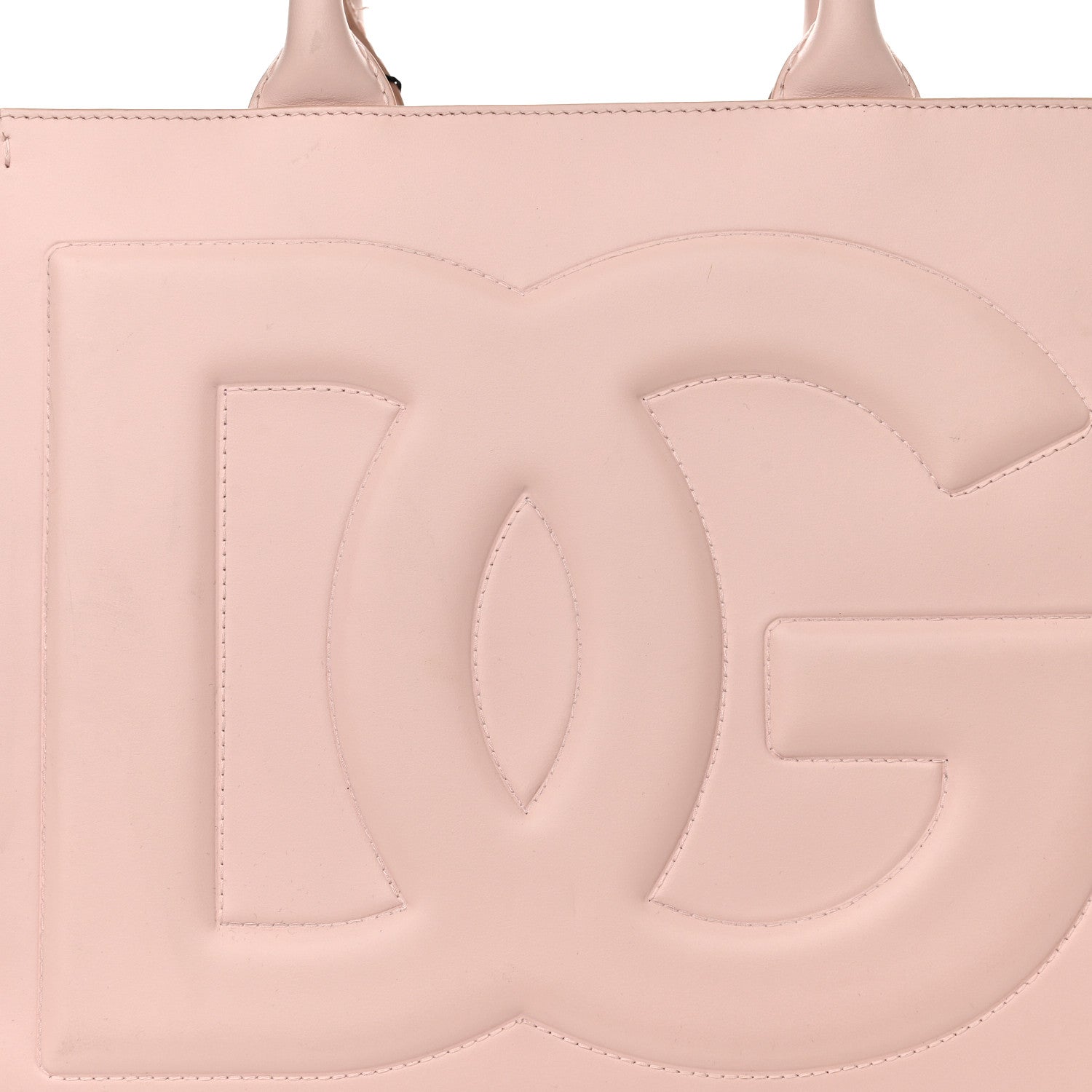 Dolce & Gabbana Calfskin Small DG Daily Shopper Tote Cipria 7 of 15