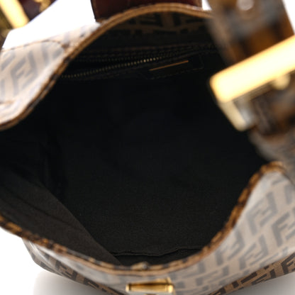 Fendi Vinyl Zucchino Hobo Tobacco 5 of 10