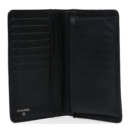 Chanel Caviar Quilted Boy Yen Wallet Black 5 of 8