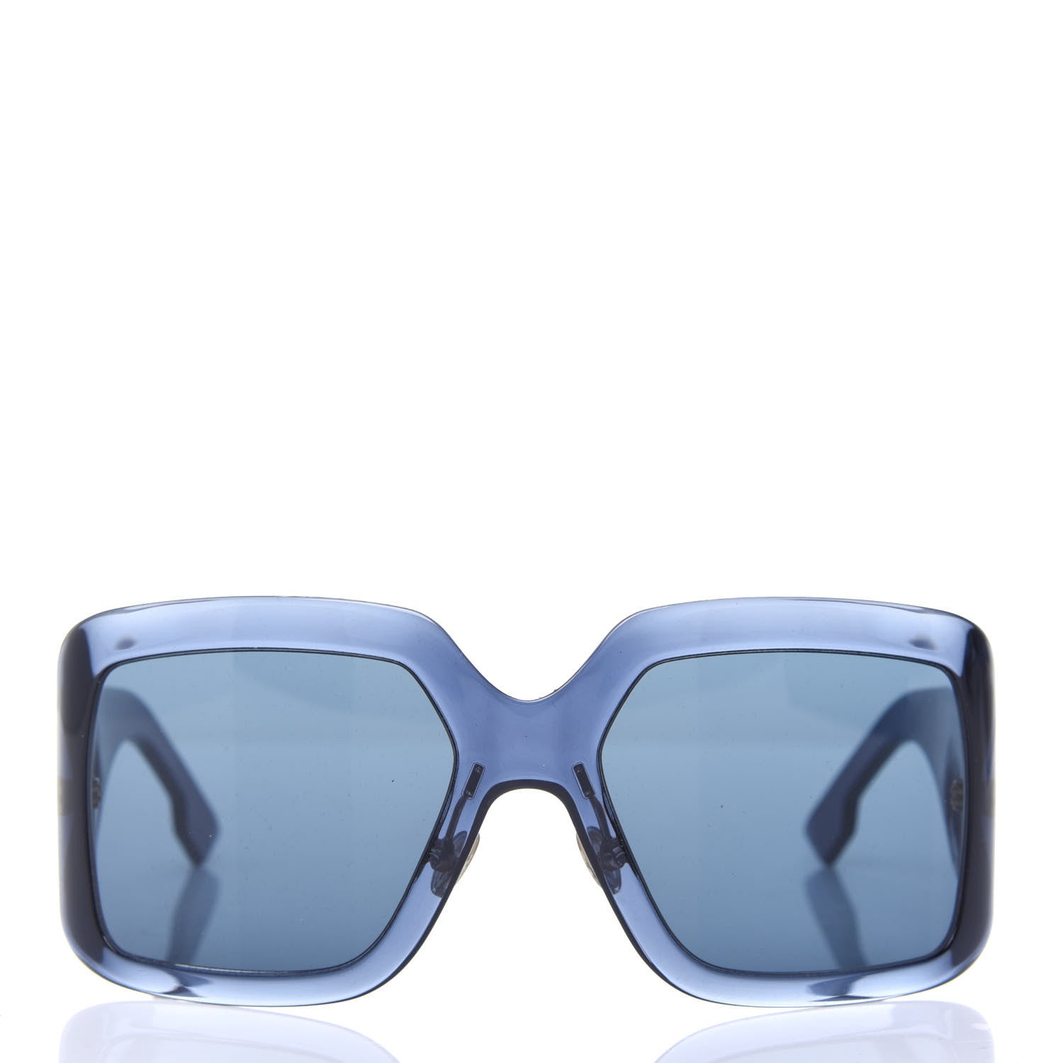 Christian Dior Acetate DiorSo Light 2 Shield Sunglasses Blue 2 of 7