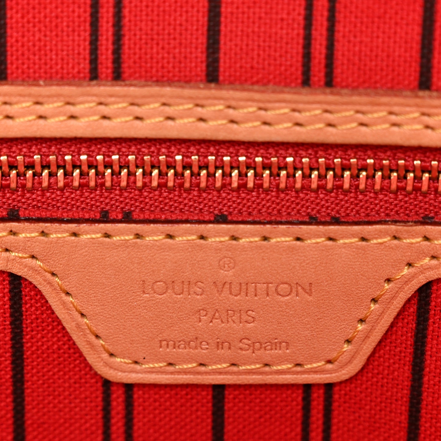 Monogram Neo Neverfull MM Cherry