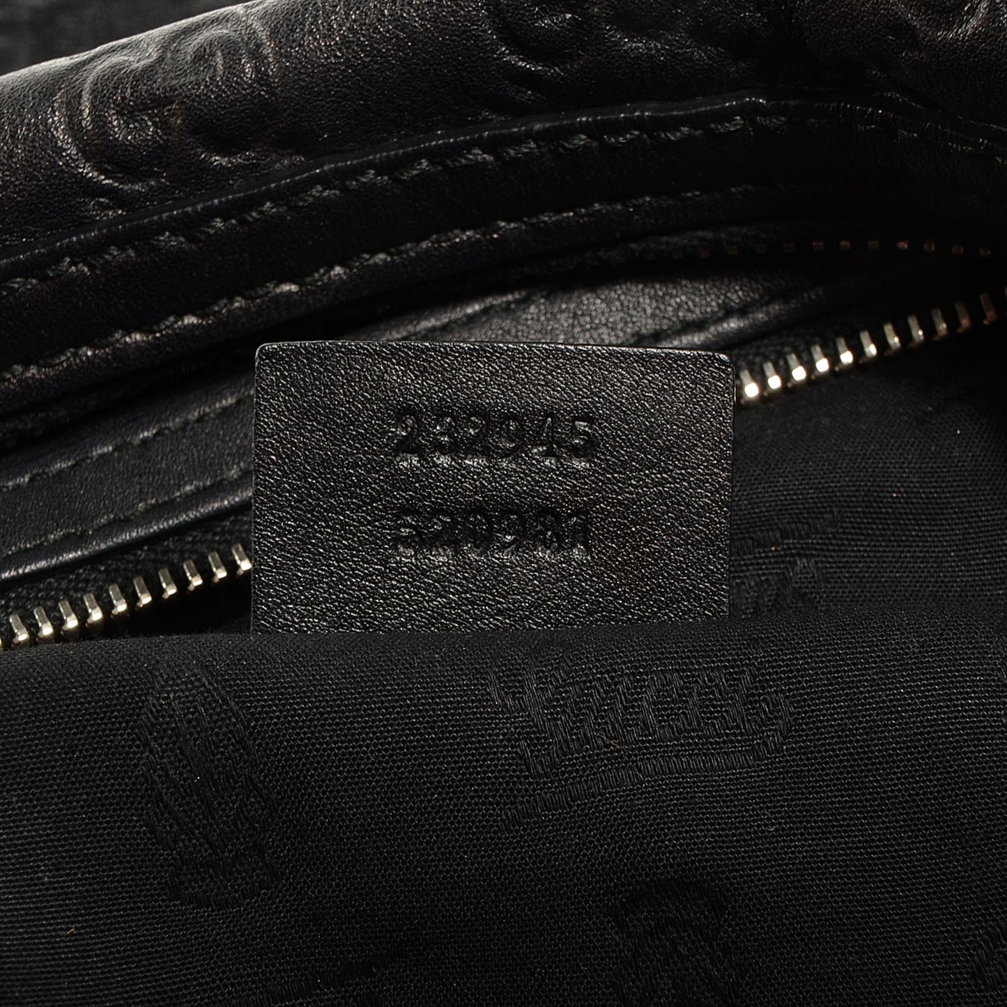 Guccissima GG Twins Large Hobo Black