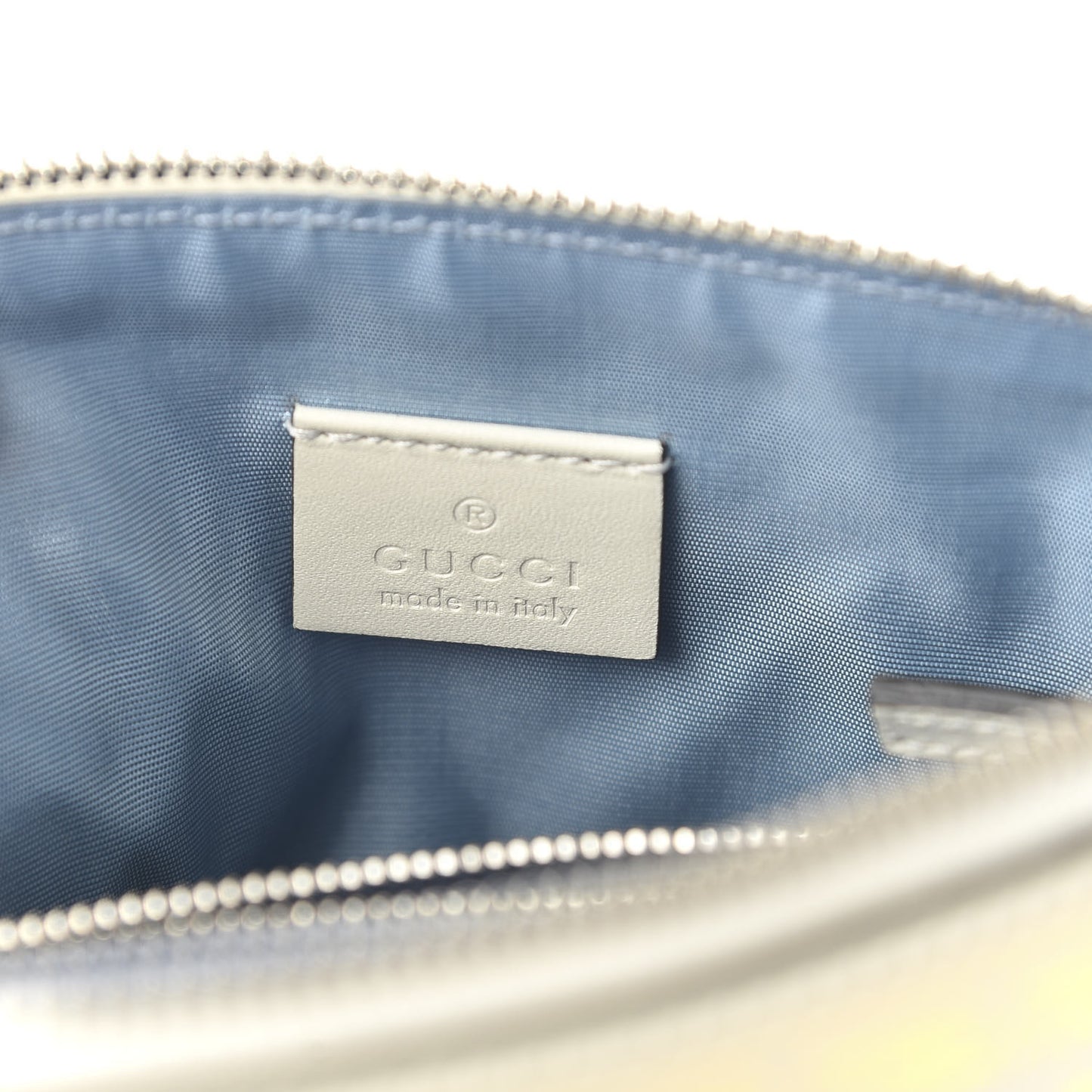 X SEGA Calfskin GUCCY Stars Mini Dome Shoulder Bag Mystic White Gold