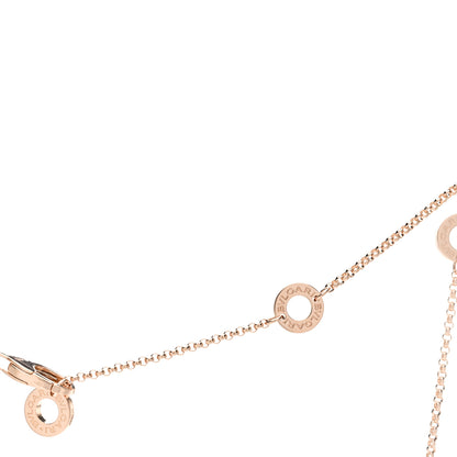 Bulgari 18K Rose Gold Mini B.Zero1 Pendant Necklace 3 of 6