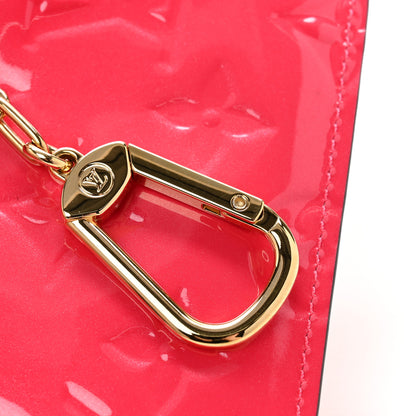 Louis Vuitton Vernis Key Pouch NM Cherry 8 of 8