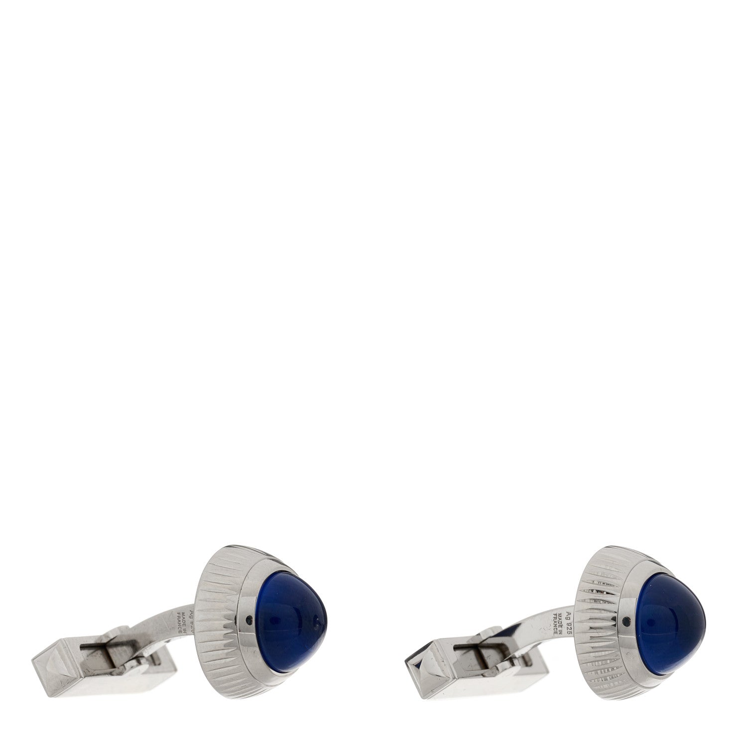 Cartier Palladium Sterling Silver Blue Spinel R De Cartier Biplane