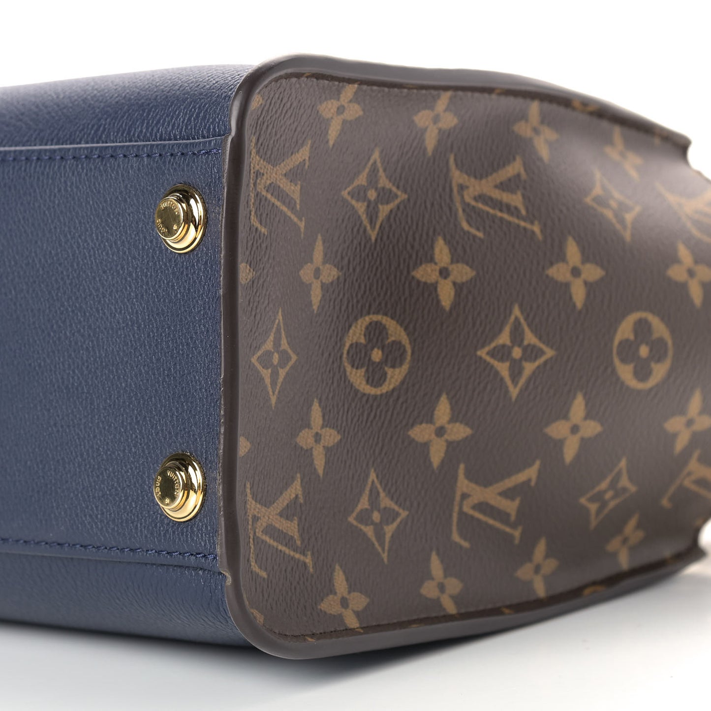 Calfskin Monogram On My Side Marine