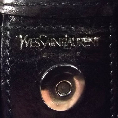 Saint Laurent Leather Mombasa Hobo Black 7 of 8