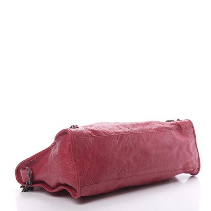Balenciaga Agneau Classic Hardware City Rubisse 4 of 13