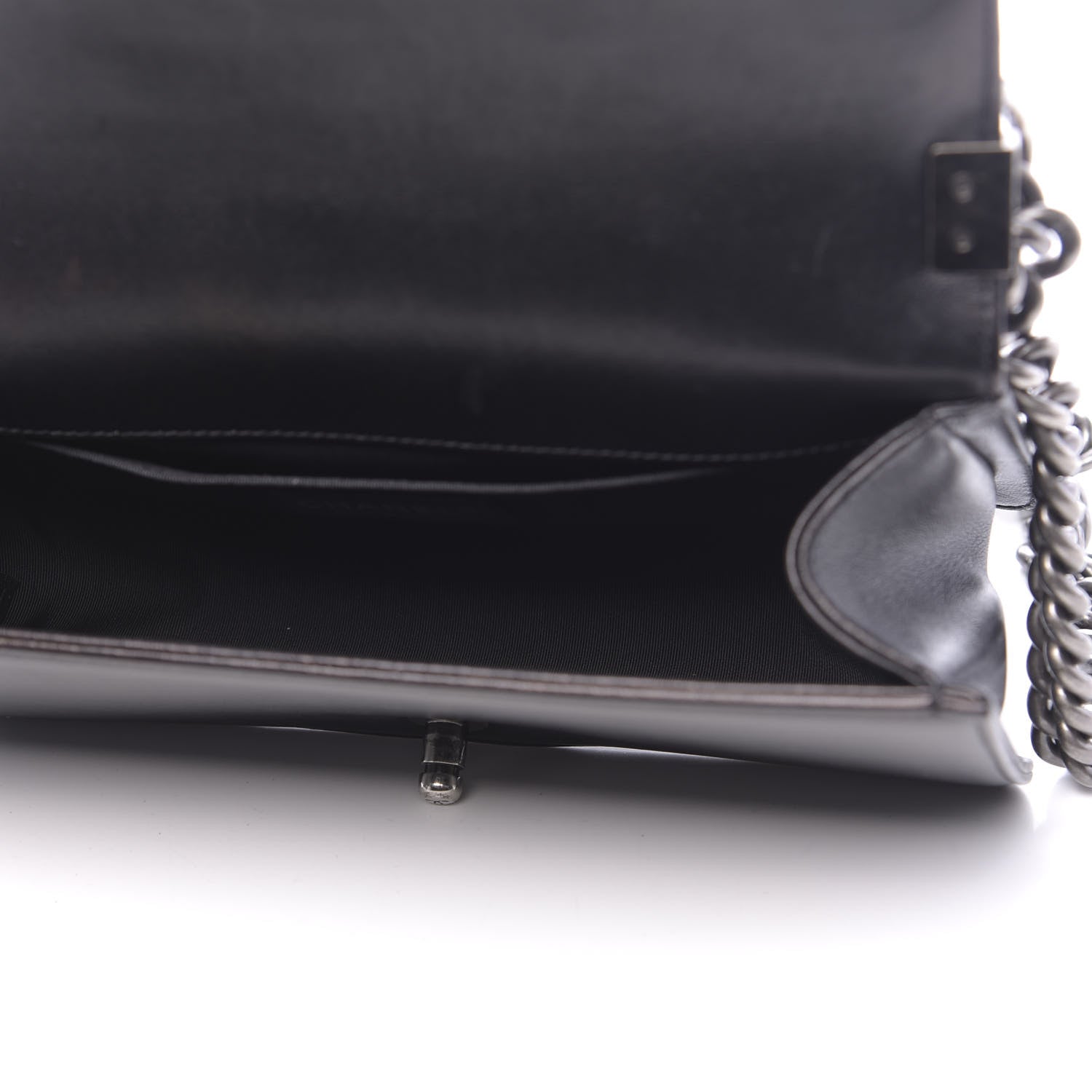 Chanel Lambskin Quilted Medium Boy Flap Black 5 of 15