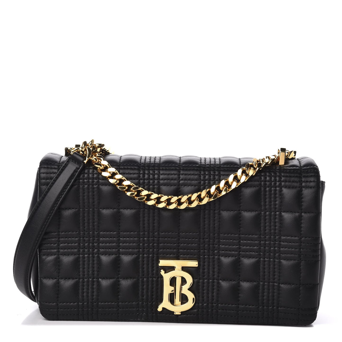 Lambskin Quilted Lola Bag Black