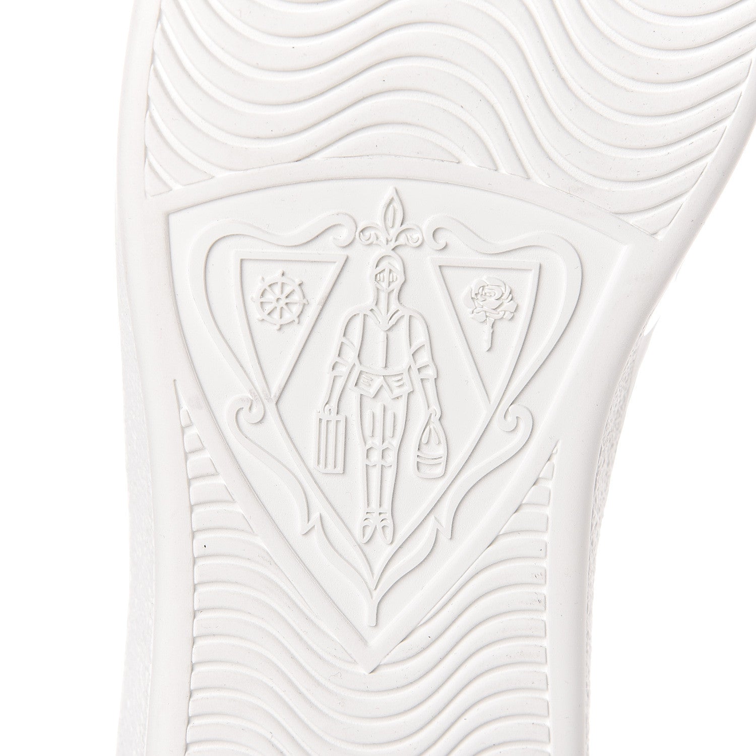 Gucci Calfskin Ayers Web Tiger Removable Patches Mens Ace High Top Sneakers 11 White 6 of 10