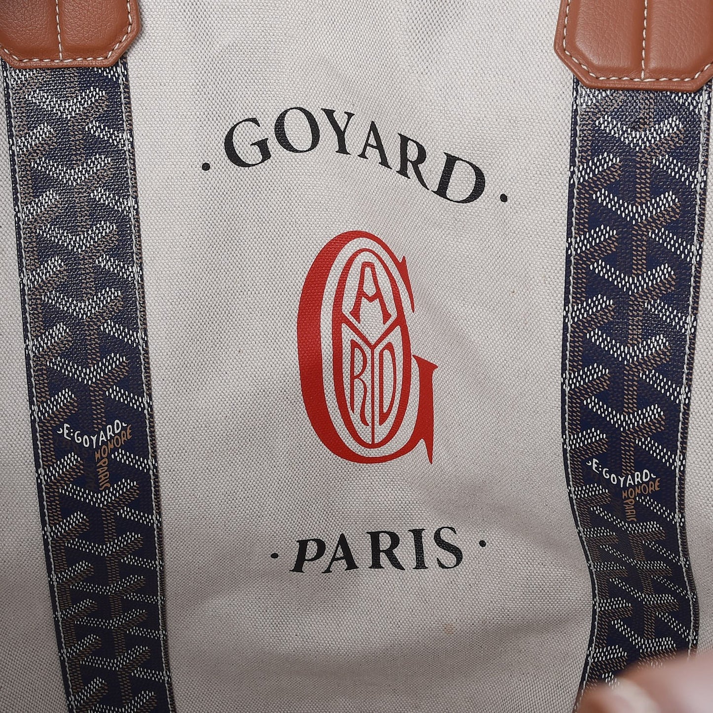 Goyardine Reversible Belharra Navy Gold