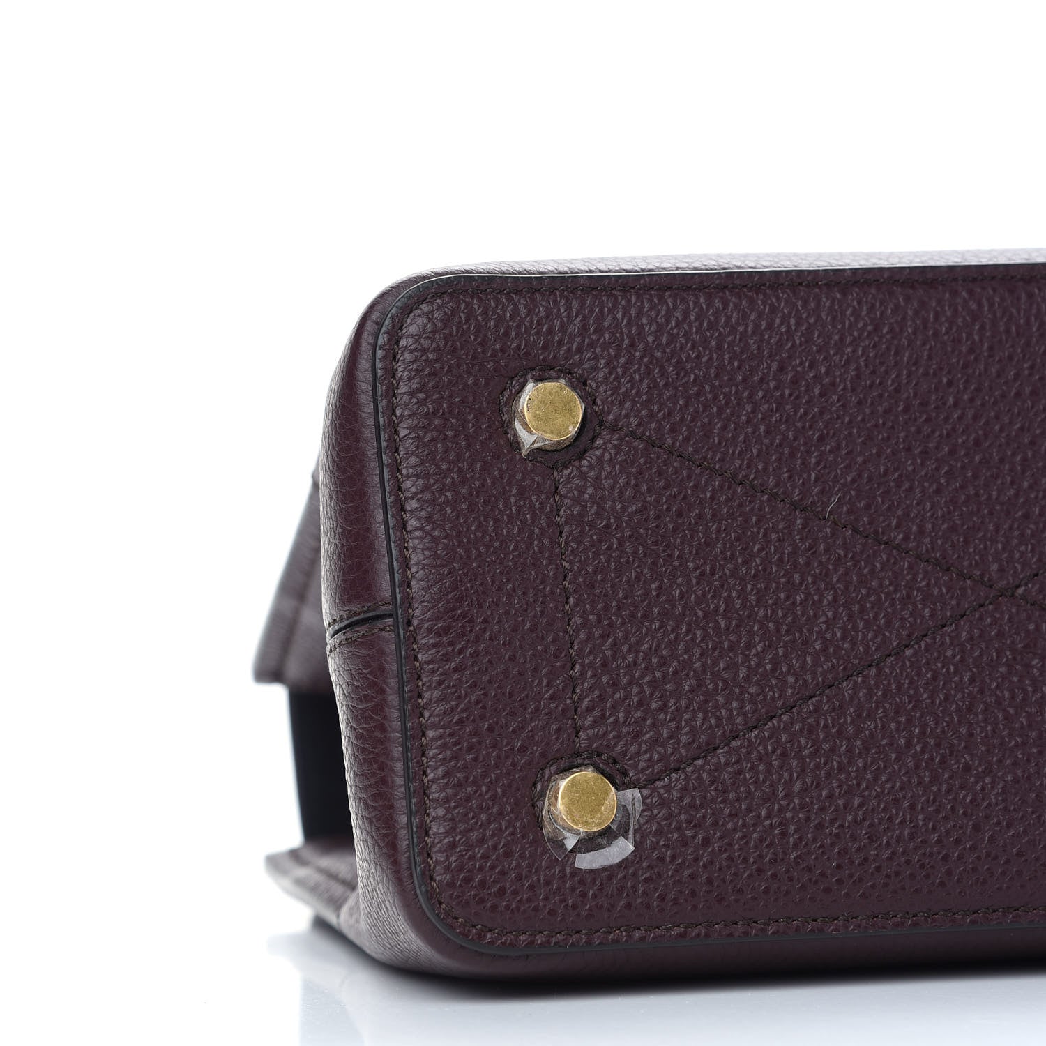 Mulberry Small Classic Grain Calfskin Mini Seaton Oxblood 7 of 9