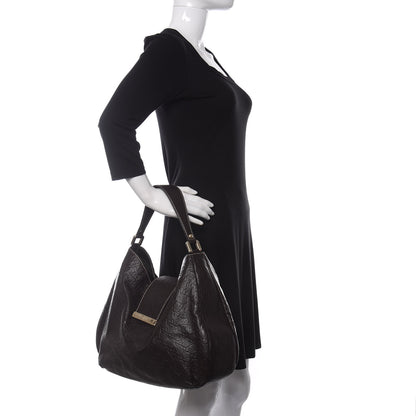 Gucci Guccissima Large New Ladies Web Hobo Dark Brown 2 of 10