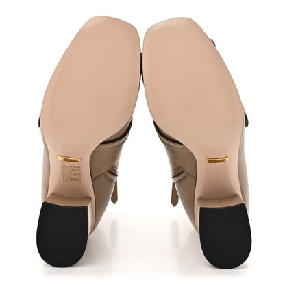 Gucci Malaga Kid GG Marmont Fringe 75mm Ankle Boots 38.5 Mud 6 of 10