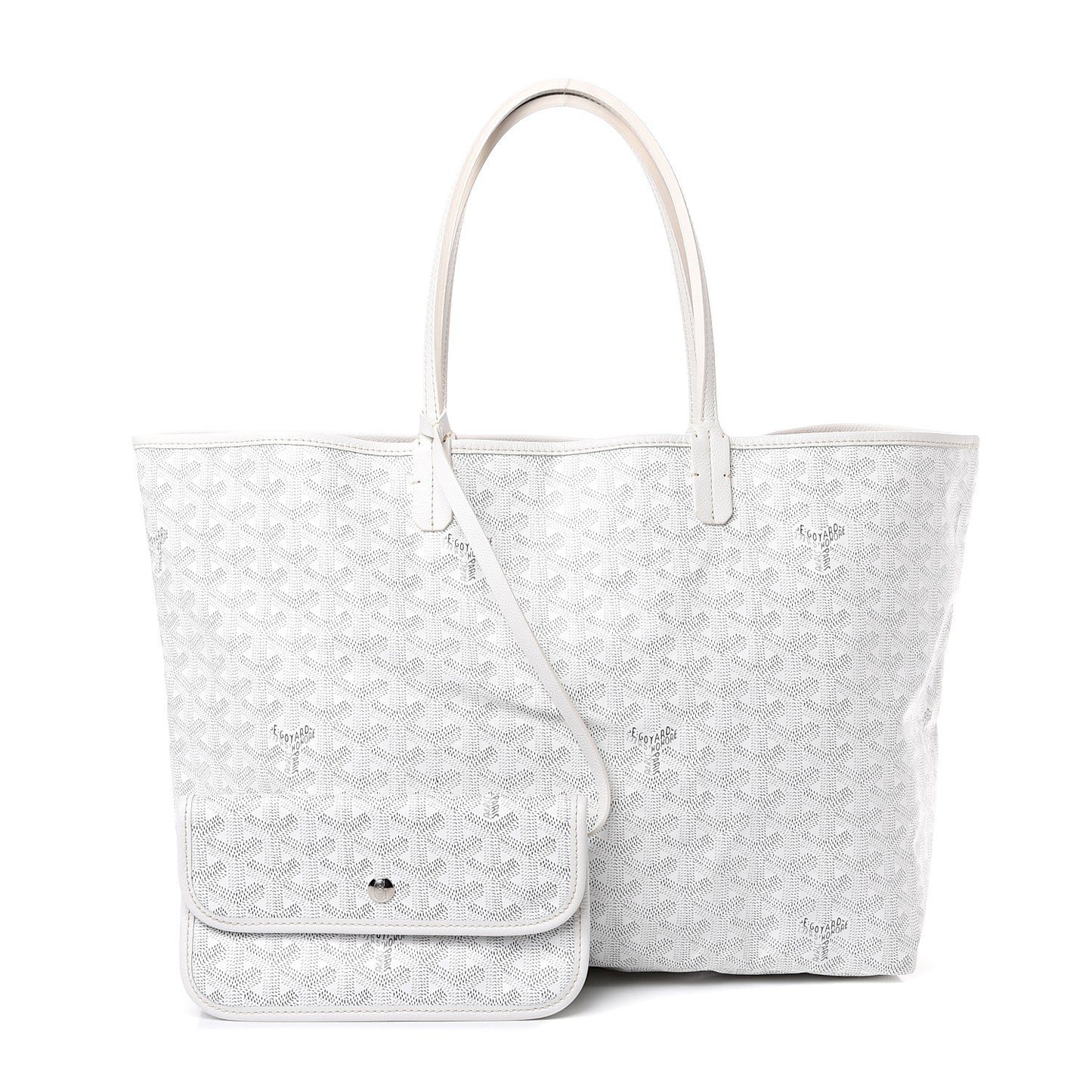 Goyardine Saint Louis PM White