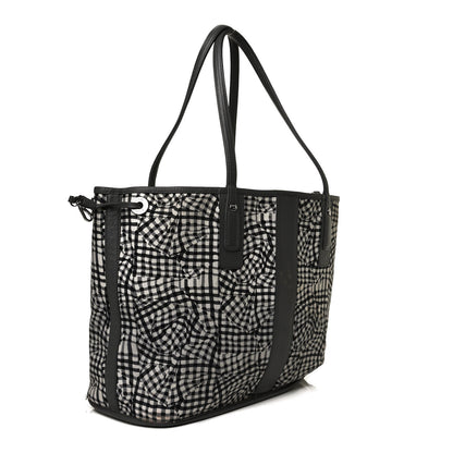 MCM Visetos Medium Liz Reversible Shopper Tote Phantom Grey 16 of 22