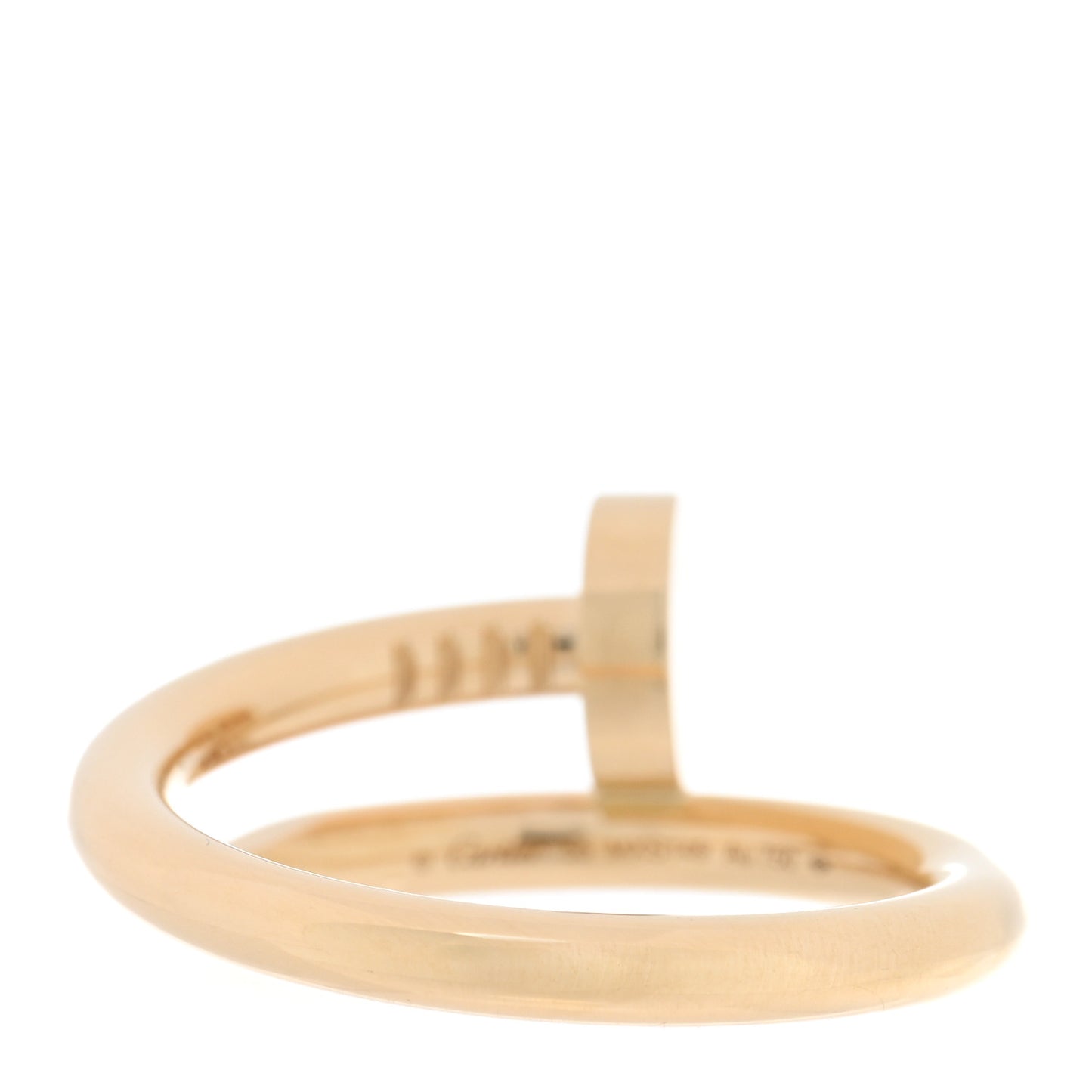 18K Yellow Gold Juste Un Clou Ring 55 7.25