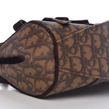 Christian Dior Monogram Romantique Trotter Bag Brown 8 of 10
