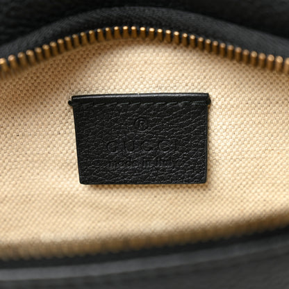 Gucci Grained Calfskin Small Logo Belt Bag Black 6 of 10