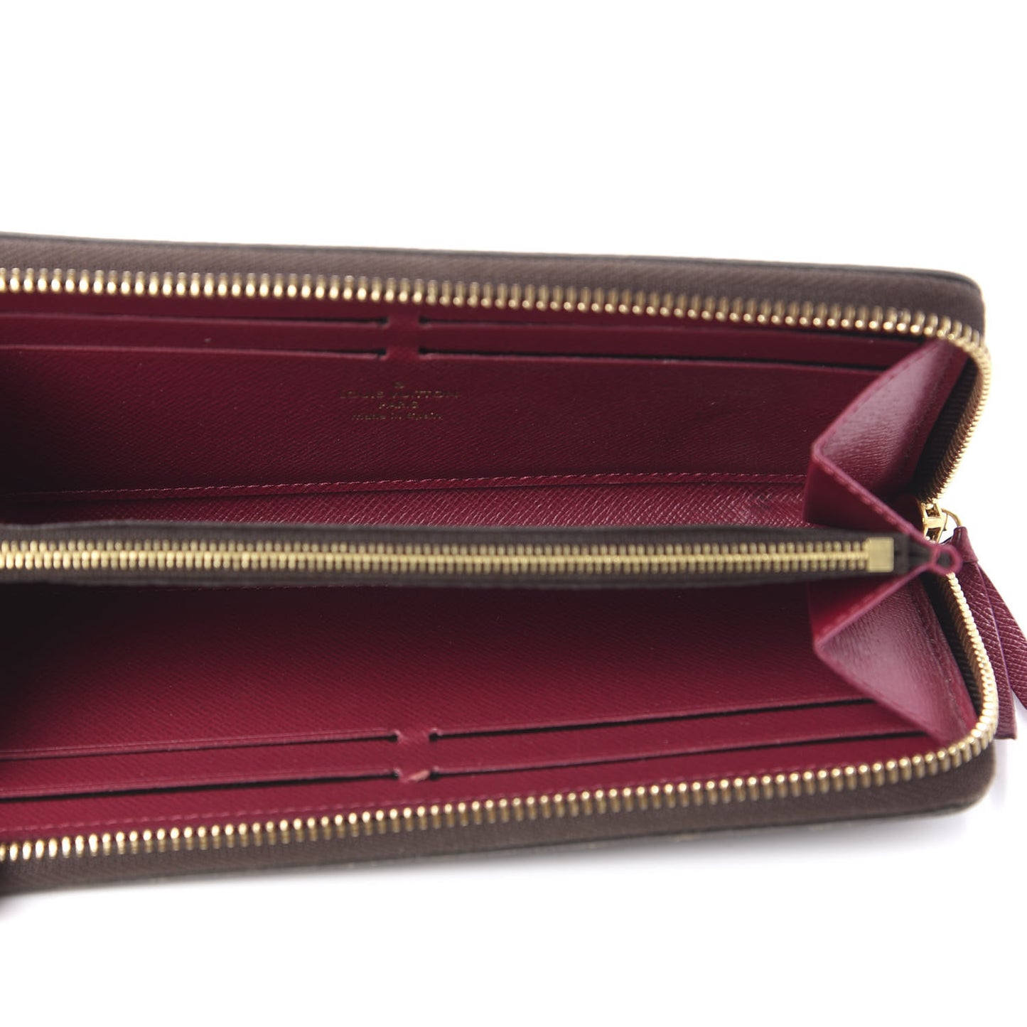 Monogram Clemence Wallet Fuchsia
