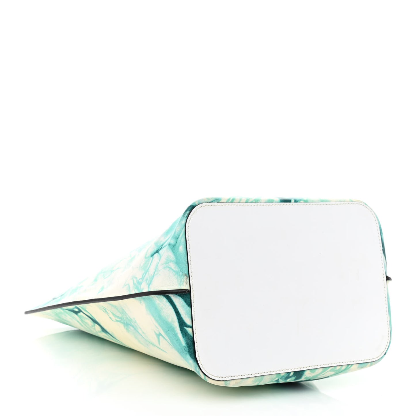 Vitello Large Virtus Bucket Bag Blue White