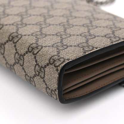 Gucci GG Supreme Monogram Dionysus Chain Wallet 12 of 13