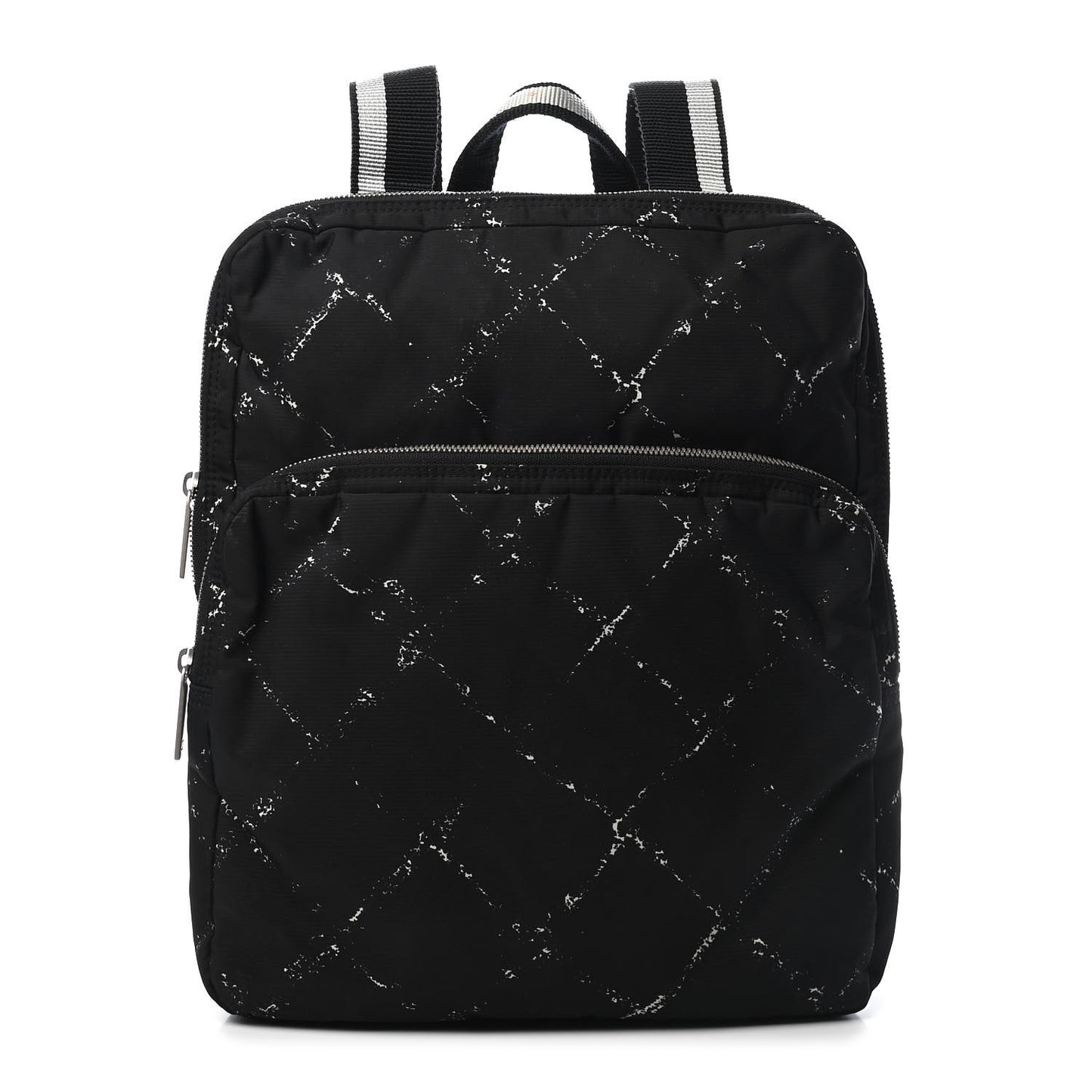 Nylon Travel Backpack Black