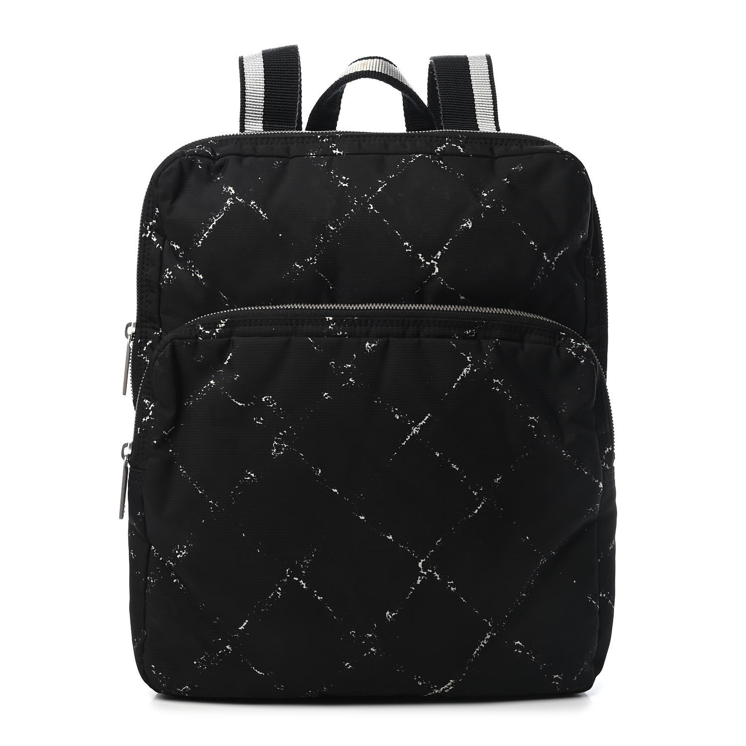 Chanel Nylon Travel Backpack Black 1 of 8