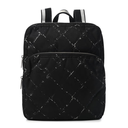 Chanel Nylon Travel Backpack Black 1 of 8