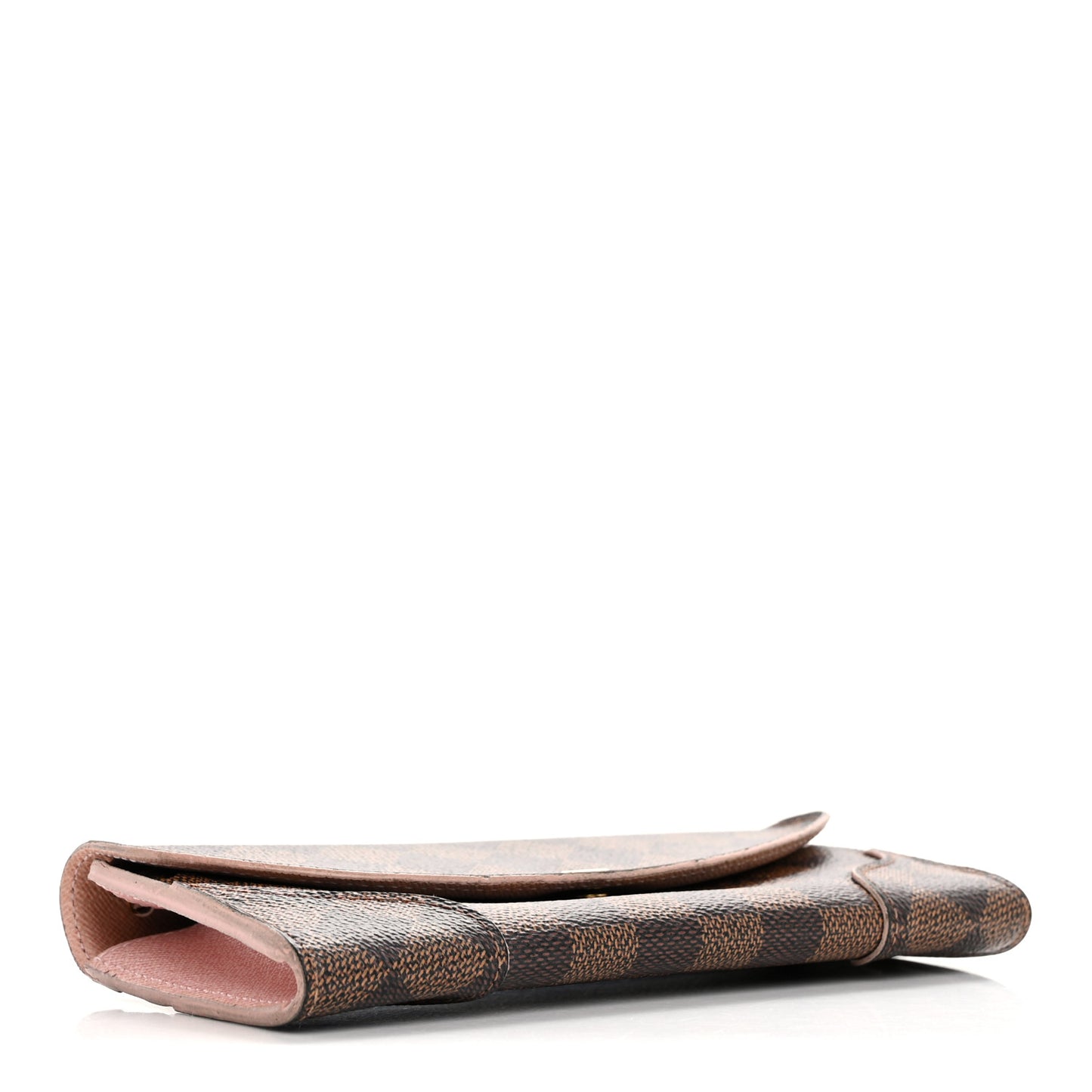 Damier Ebene Caissa Wallet Rose Ballerine