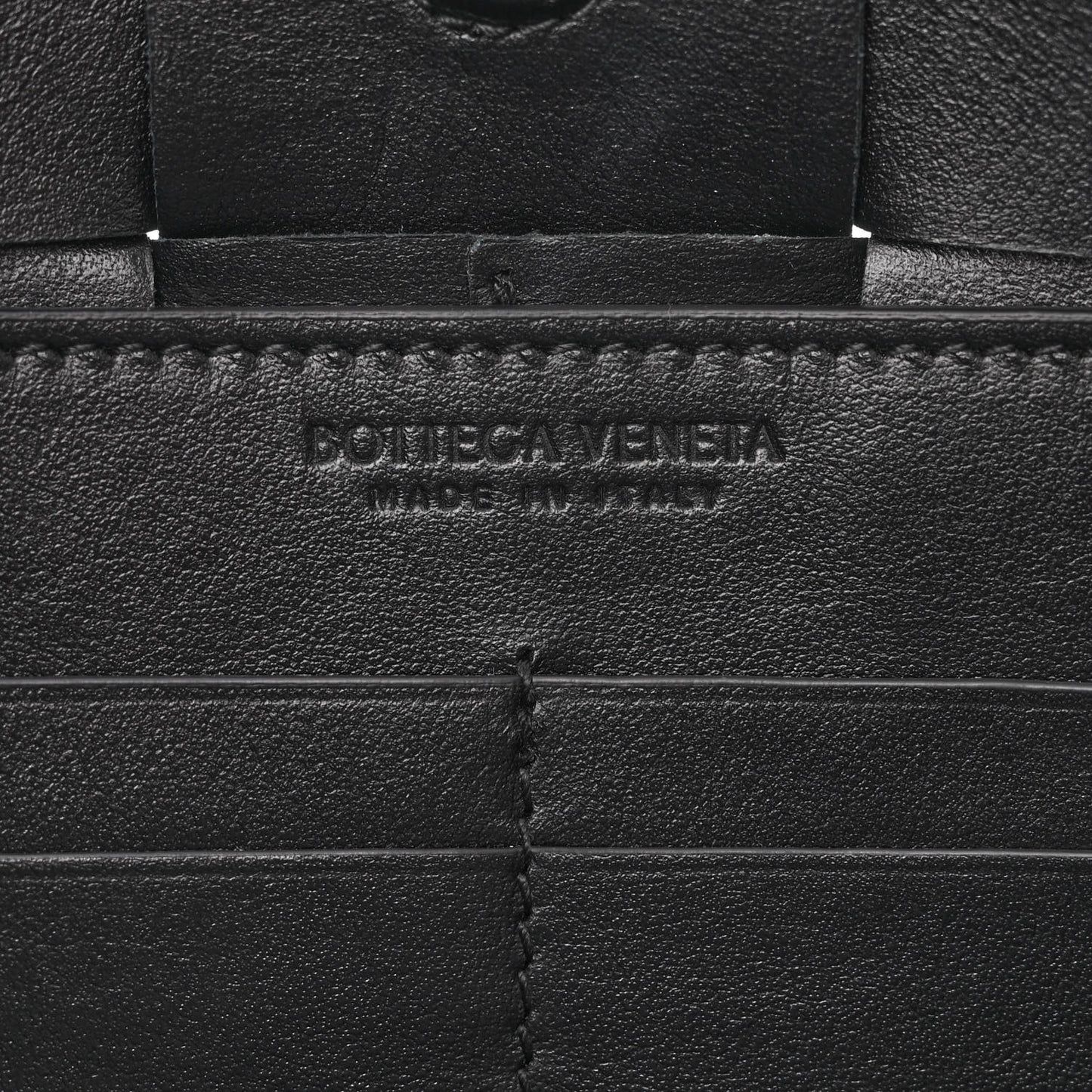 Calfskin Maxi Intrecciato Cassette Pouch On Strap Black