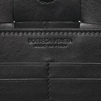 Bottega Veneta Calfskin Maxi Intrecciato Cassette Pouch On Strap Black 6 of 9