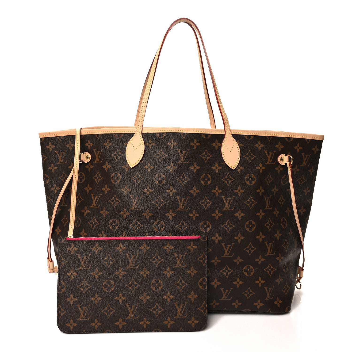 Louis Vuitton Monogram Neo Neverfull GM Fuchsia 3 of 10