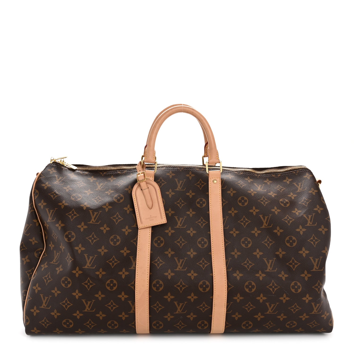 Louis Vuitton Monogram Keepall Bandouliere 55 1 of 12